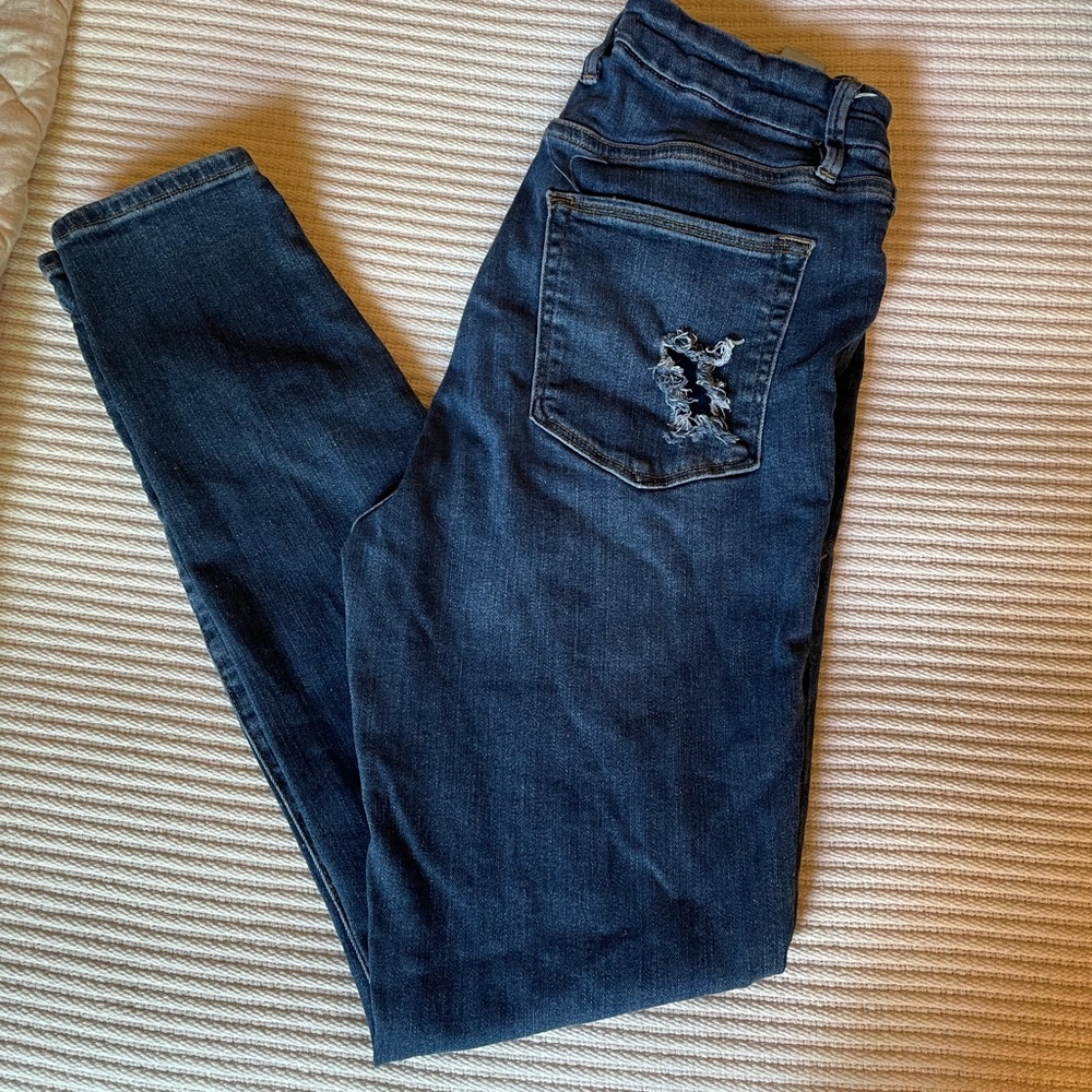 Good American good waist distressed
